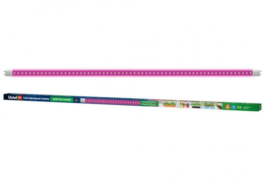 LED-T8-18W/SPSB/G13/CL PLP30WH Лампа светодиодная для растений. Форма T8